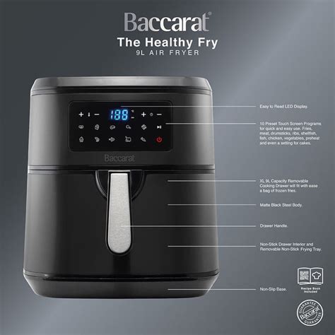 baccarat air fryer reviews